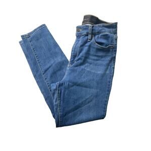 New York & Co Womens Jeans Ultra Slimming Stretchy Capris High Rise Size 10